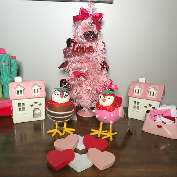 Target Other - Target Spritz 2021 Poppy & Rowan Strawberry Valentine’s Day Birds  NWT!